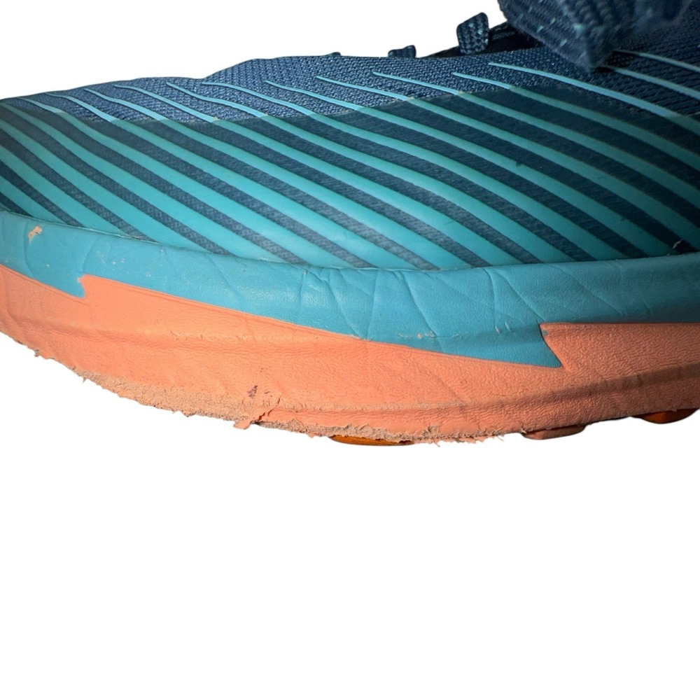 HOKA One One Torrent 2 Teal & Orange Colorway Women's Trail Running Shoes Sz 9.5 - Picture 8 of 13